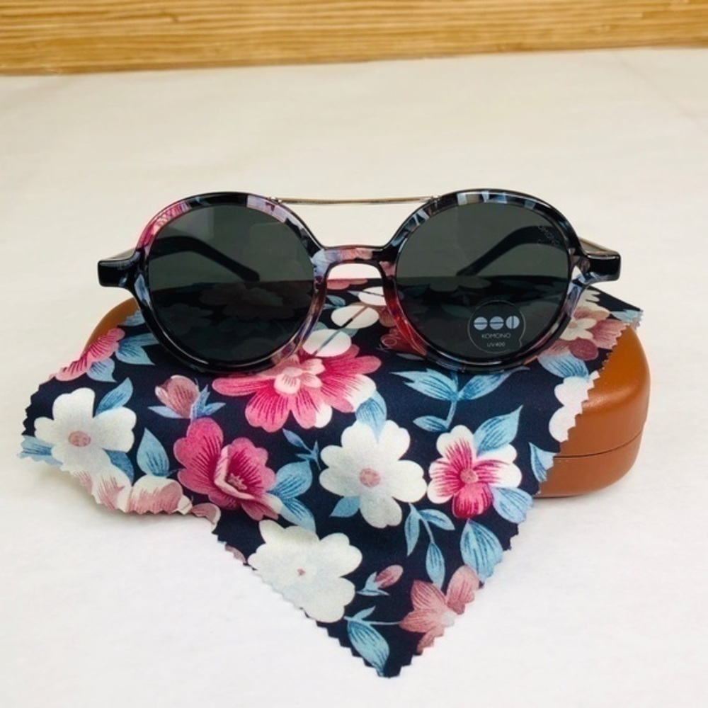 KOMONO Vivien Floral Sunglasses (NEW) πΆπ΄ round - Picture 6 of 16